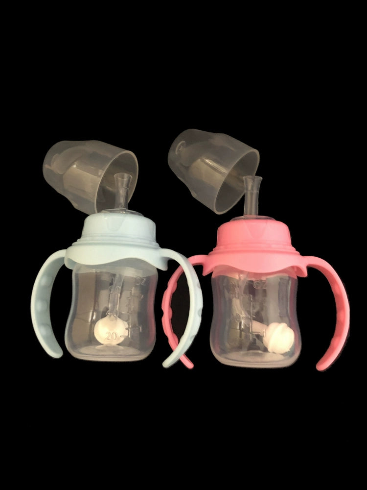 Newborn Baby Silicone Pp Infant Drinking Mini Drop-Resistant Small Feeding Bottle