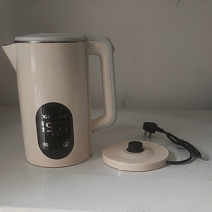 2L Electric Kettle Automatic Power off Stainless Steel Large Capacity Immersion Heater