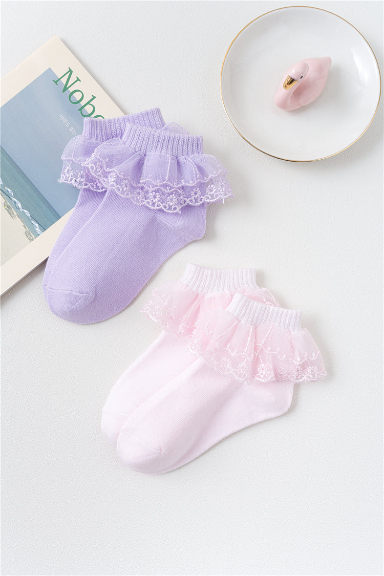 Latin Dance Pantyhose Summer Girl Lace Socks