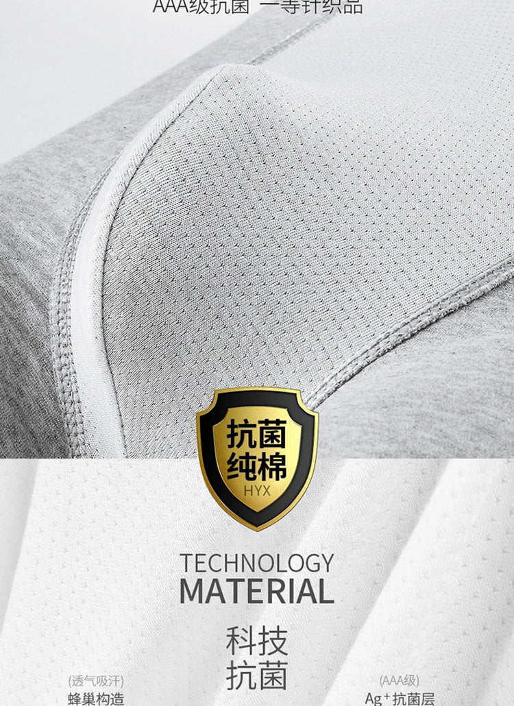 Pure Cotton Breathable Loose Large Size Men's Underwear