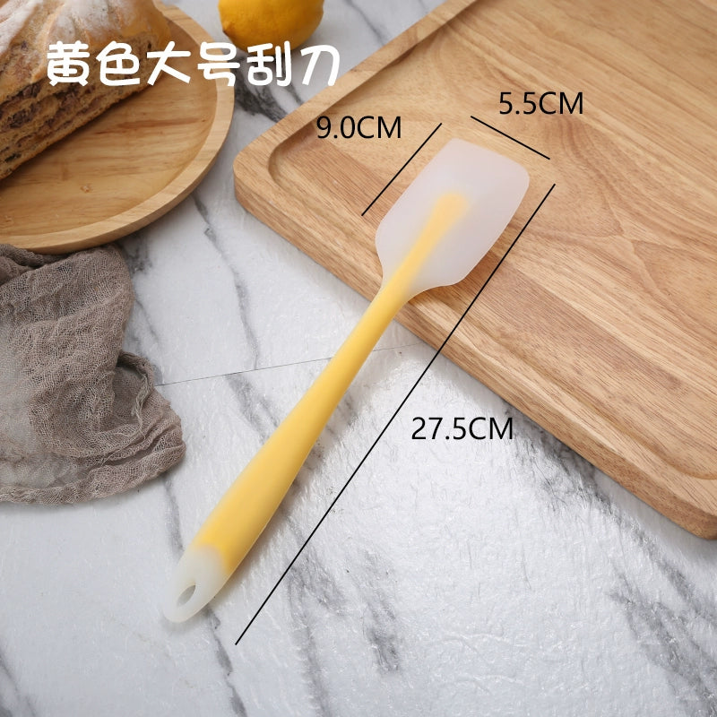 Silicone Spatula Three-Piece Set Snowflake Crisp Baking Tool Cream Shovel Cake Scraper Stirring Knife Suit