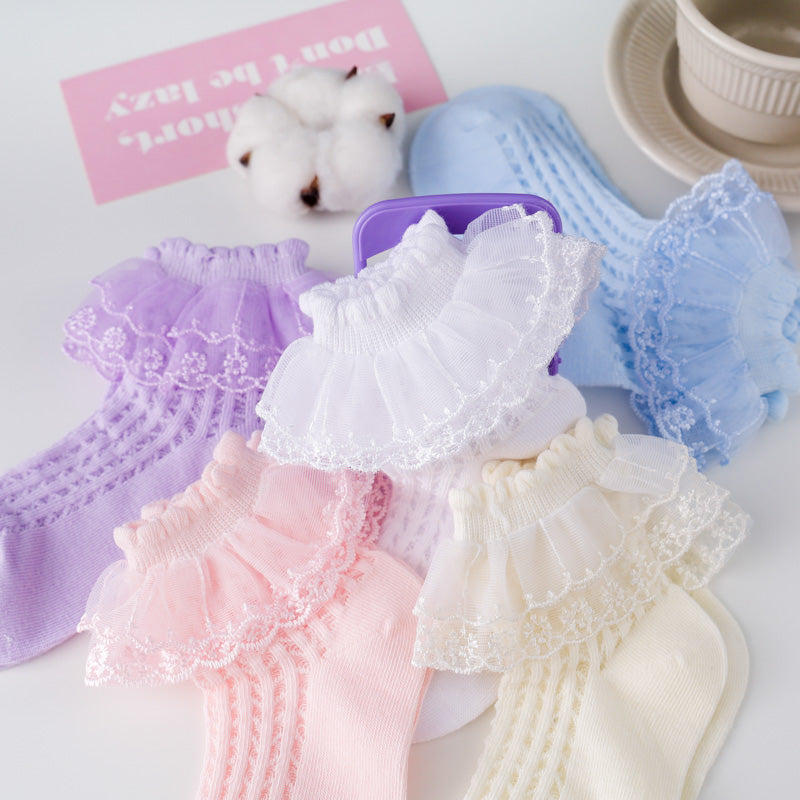 Latin Dance Pantyhose Summer Girl Lace Socks