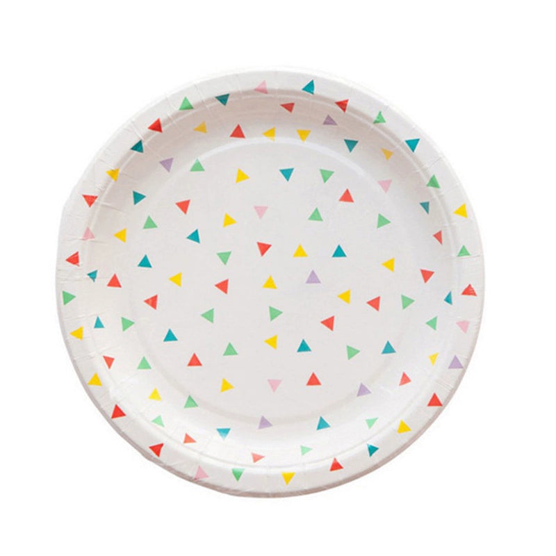 Rose Paper Banquet Afternoon Tea Holiday Supplies Plate