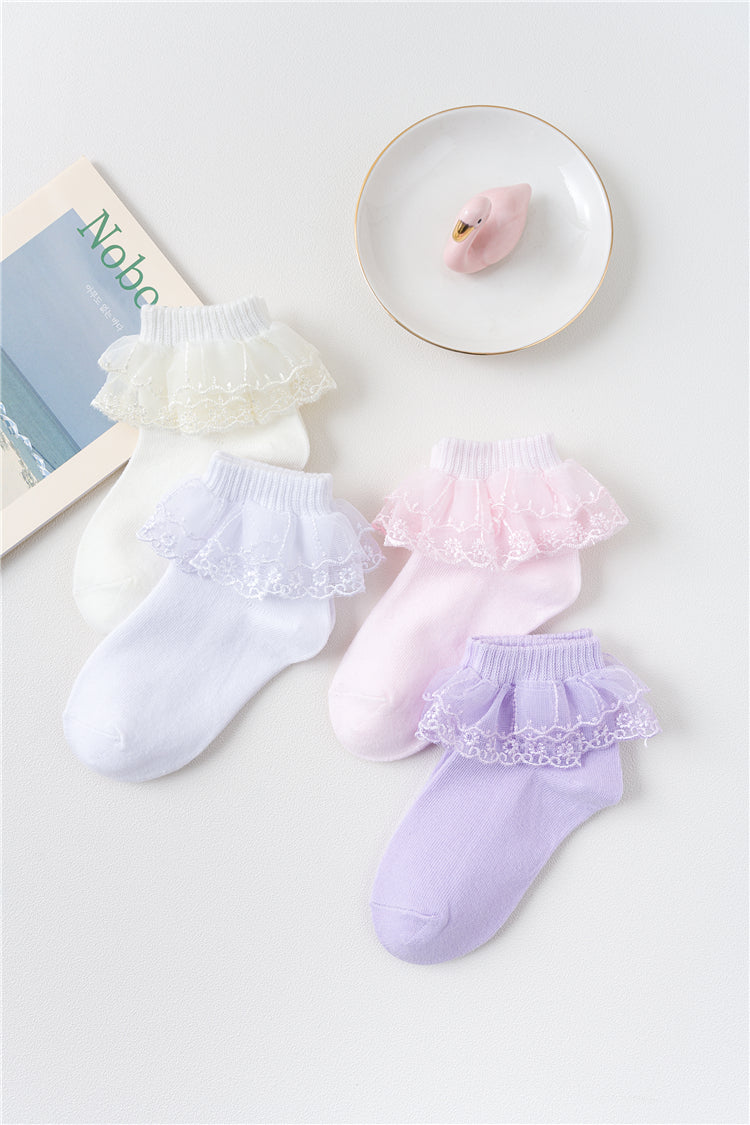 Latin Dance Pantyhose Summer Girl Lace Socks
