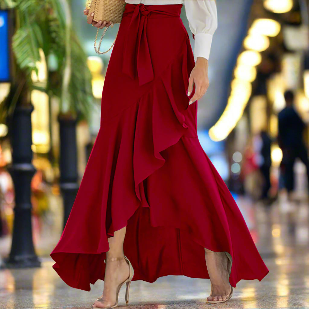 Women's High Waist Sexy Hip Mermaid Skirt