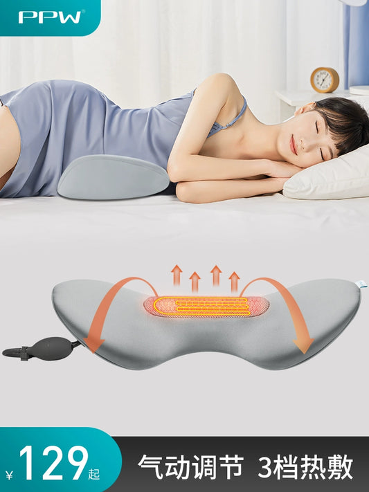 Support Waist Sleep Pillow Cushion for Lumber Pad Spine Discs Pregnant