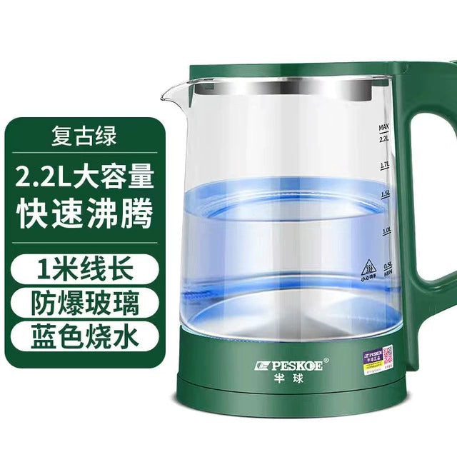 Positive Hemisphere 2L Electric Kettle Oven Mitts 304 Stainless Steel Automatic Power off and Food Grade