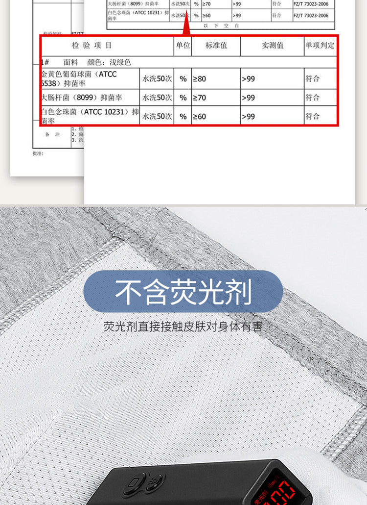 Pure Cotton Breathable Loose Large Size Men's Underwear