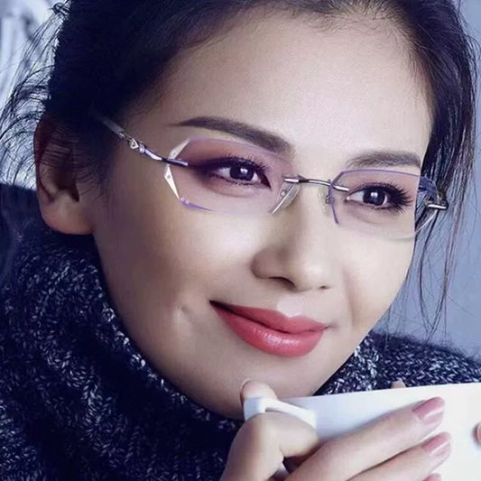 Fashion Blue Light Reading Glasses TR90 Light Anti-Radiation Men and Women Anti-Fatigue Presbyopic Glasses