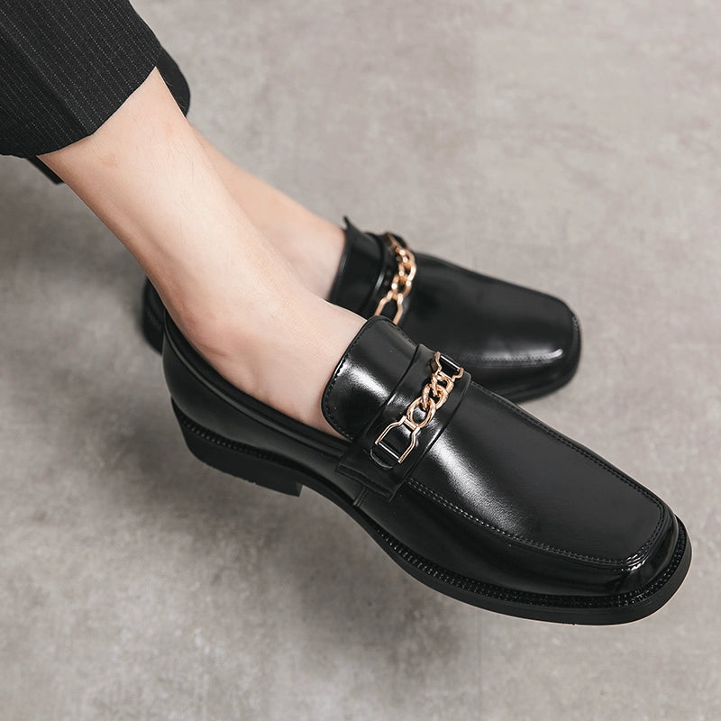 Slip-on Men Formal Wear Casual Leather Shoes