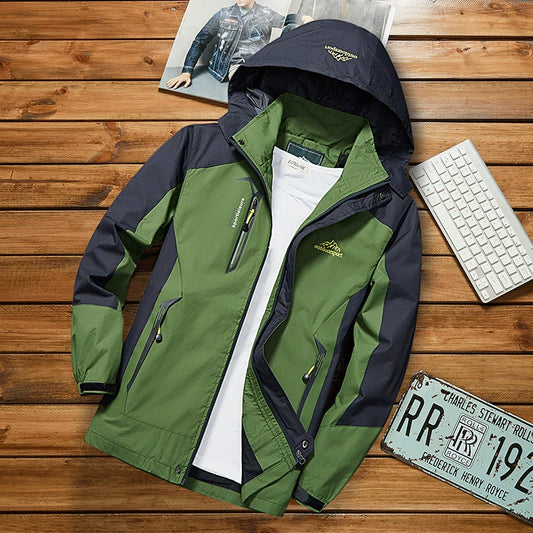 Men's Thin Outdoor Waterproof All Year Round Shell Jacket