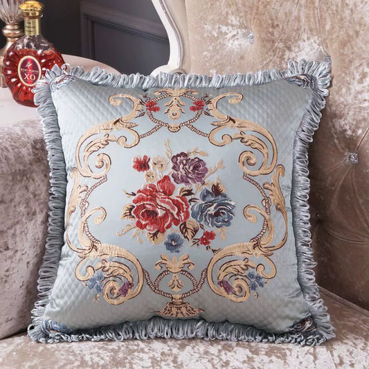 European-Style Luxury Sofa Cushion Pillow Cover Living Room and Hotel Club