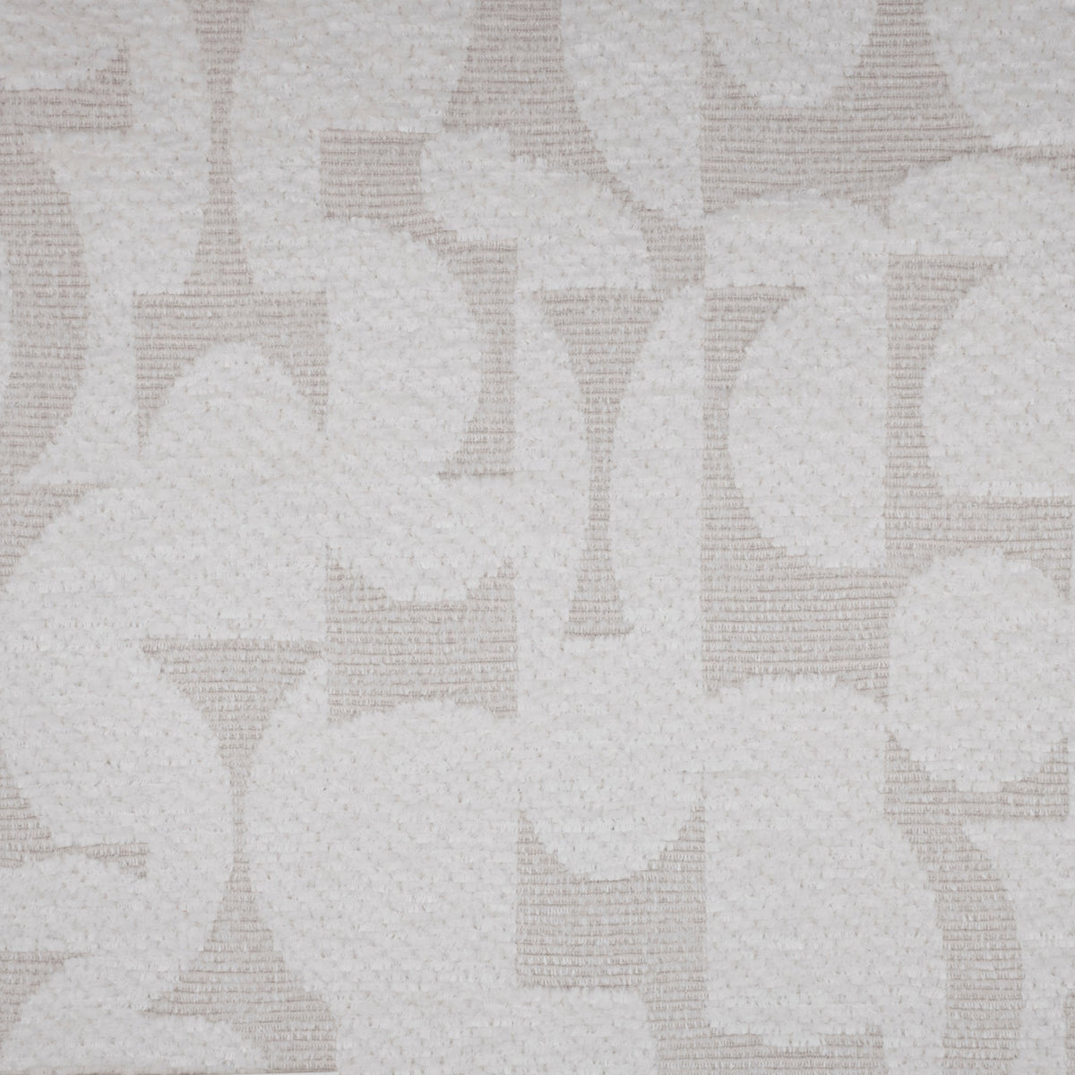 PABLO - GEOMETRIC CHENILLE JACQUARD UPHOLSTERY FABRIC BY THE YARD