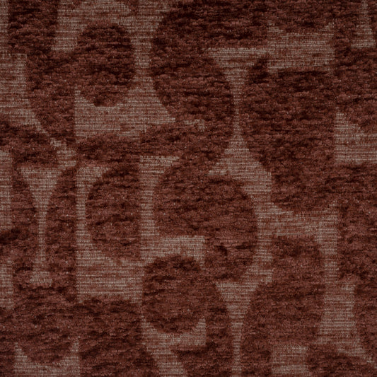 PABLO - GEOMETRIC CHENILLE JACQUARD UPHOLSTERY FABRIC BY THE YARD