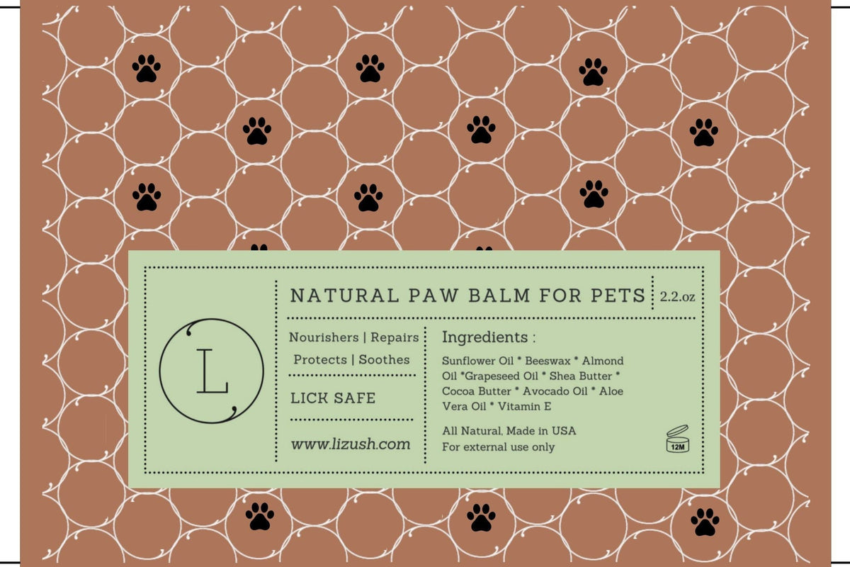 Natural Paw Balm for Dogs & Cats – Soothing Paw Protector