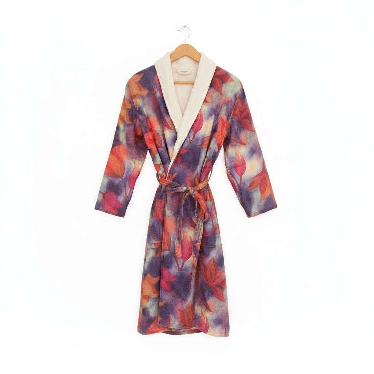 Soluna – Double-Side Muslin/Terry Shawl Robe