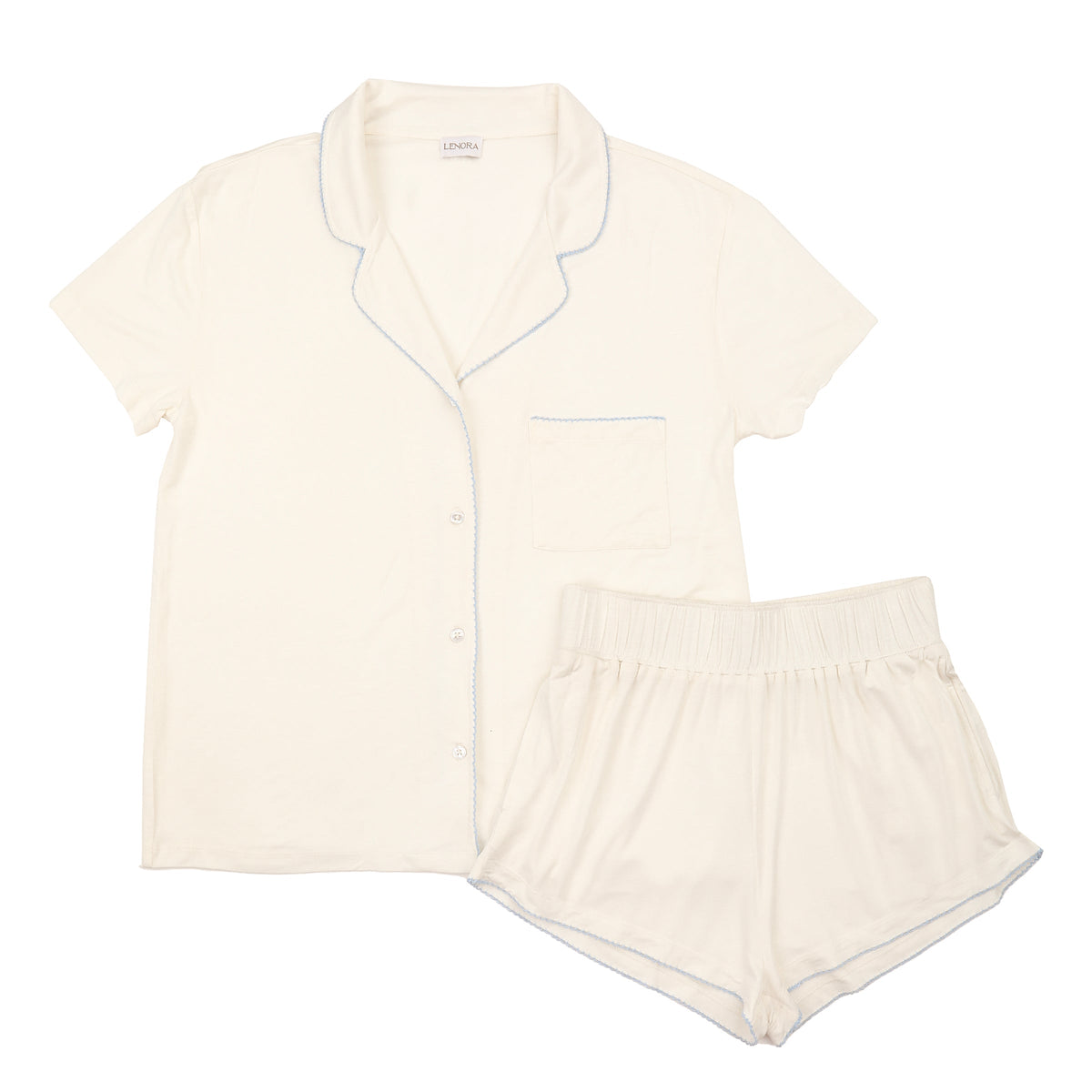 NORA MODAL KNIT SHORT PAJAMAS