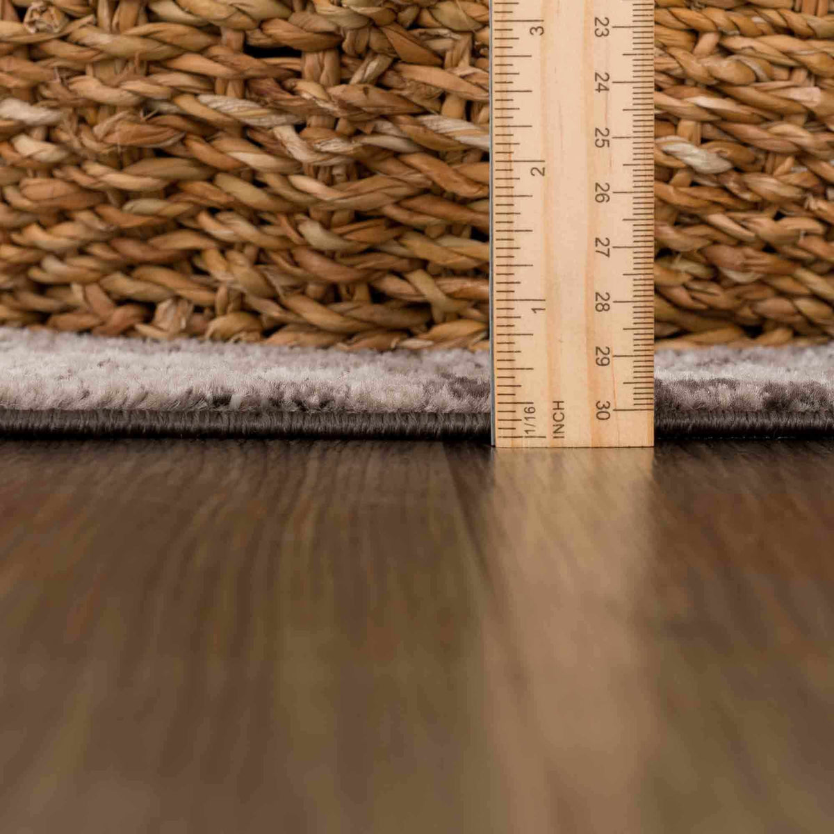 Albie Charcoal & Beige Area Rug