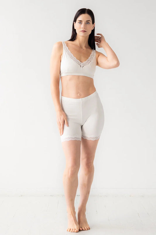 Cotton Lace Bike Shorts