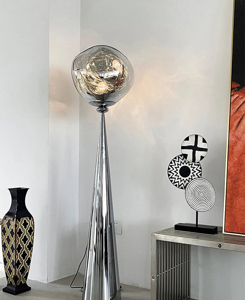 Postmodern Italian Luxury Finish Lava Floor Lamp | 3CARATS