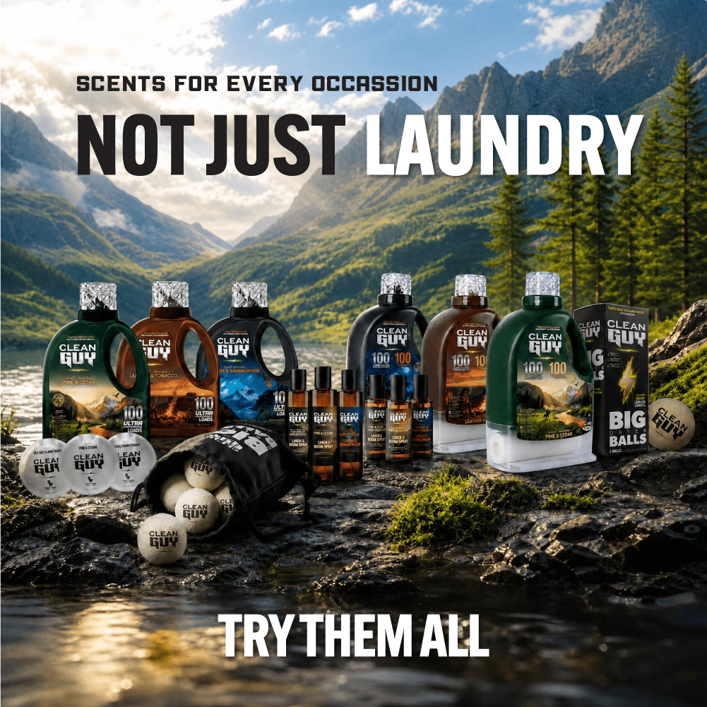 Heavy Duty Premium Laundry Detergent (100 Loads) -  LEATHER & TOBACCO