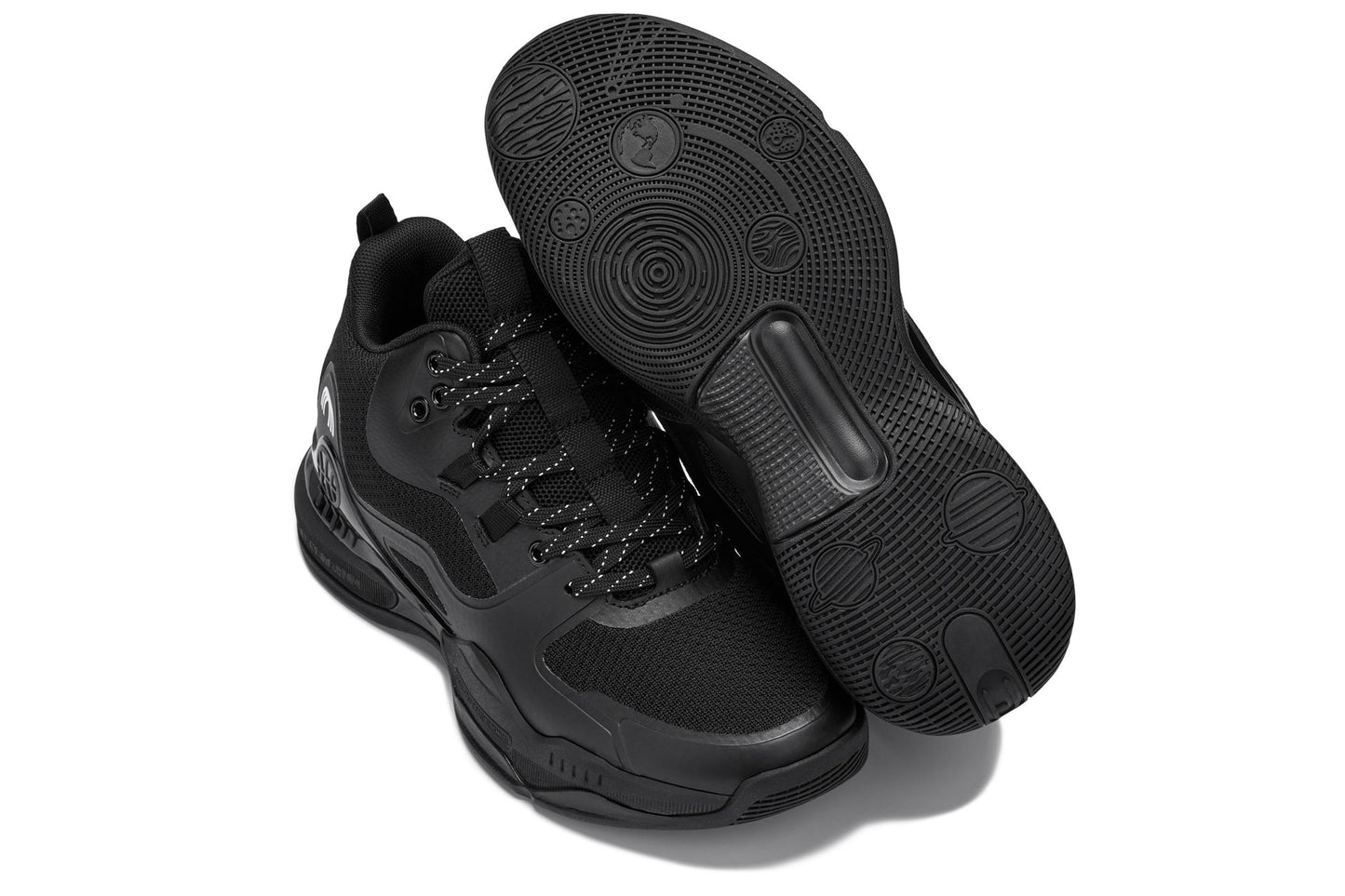 CALTO - Q393 - 3 Inches Taller (Black) - Basketball High-Top Sneakers