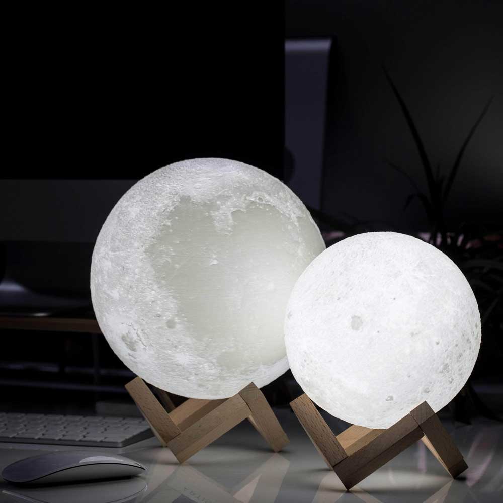 RGB Moon Lamp with Remote&Touch Control | 3CARATS