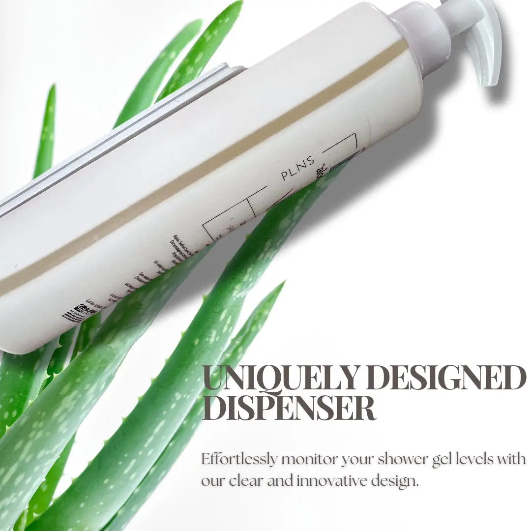 Roomsium Liquid Soap Dispenser Wall Mount Aloe Vera Vegan Gluten Free