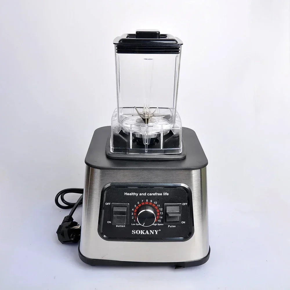 Houselin 6000W Powerful Blender, Smoothie Maker Table Blender with 2.5L Container, Professional Blender Mixer for Ice,Nut,Fruit