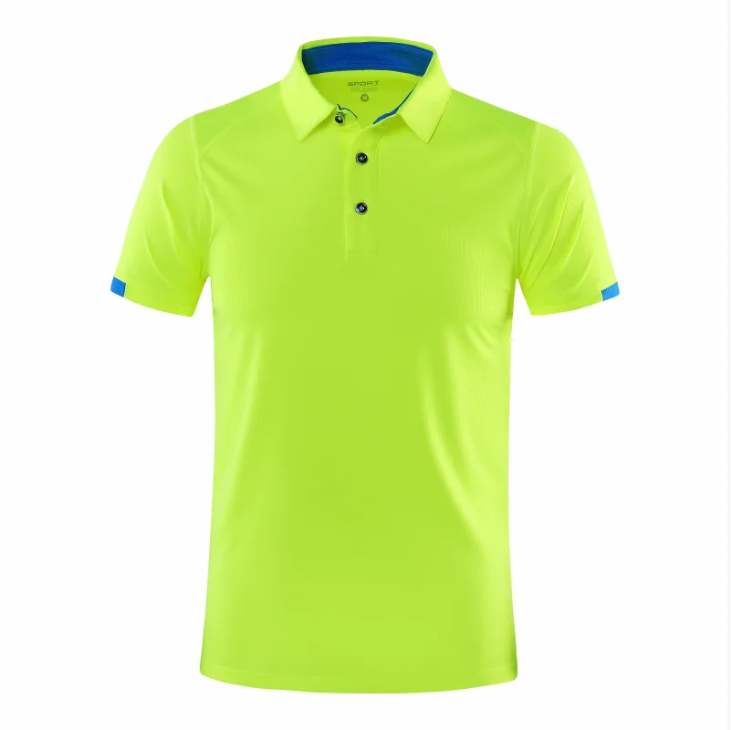 Customizable Diy Logo Quick-drying Polo Shirt For Men & Women Hiking Cycling Camping Outdoor Sports Group Clothing