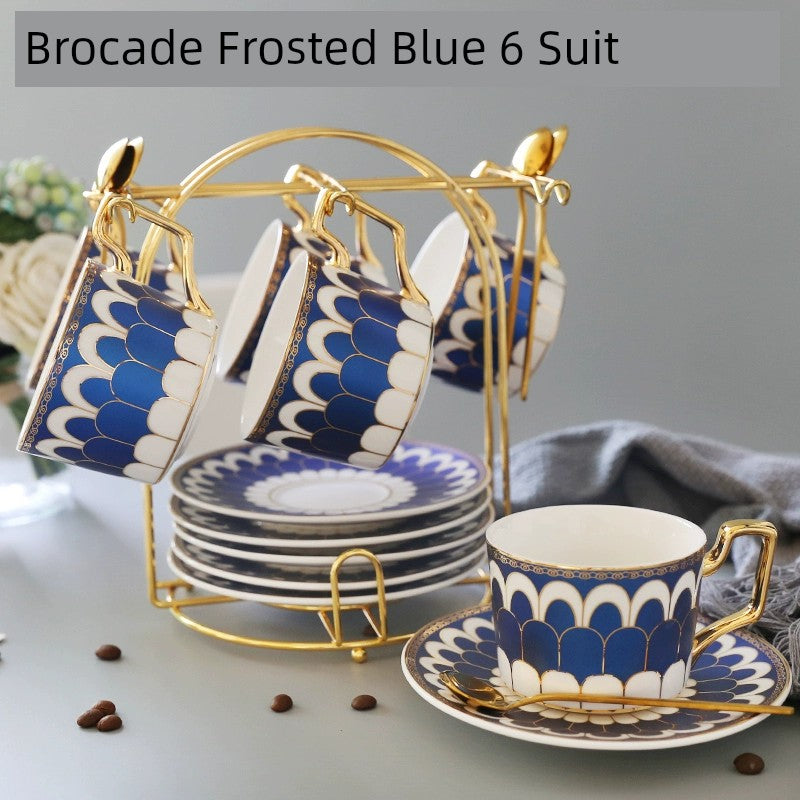 Luxury Gold Plated Ceramic Dinnerware
