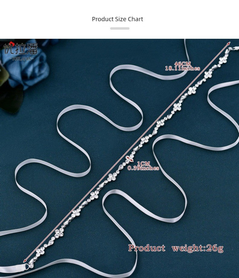 Trendy Classy Pearl Alloy Exquisite Women Belt