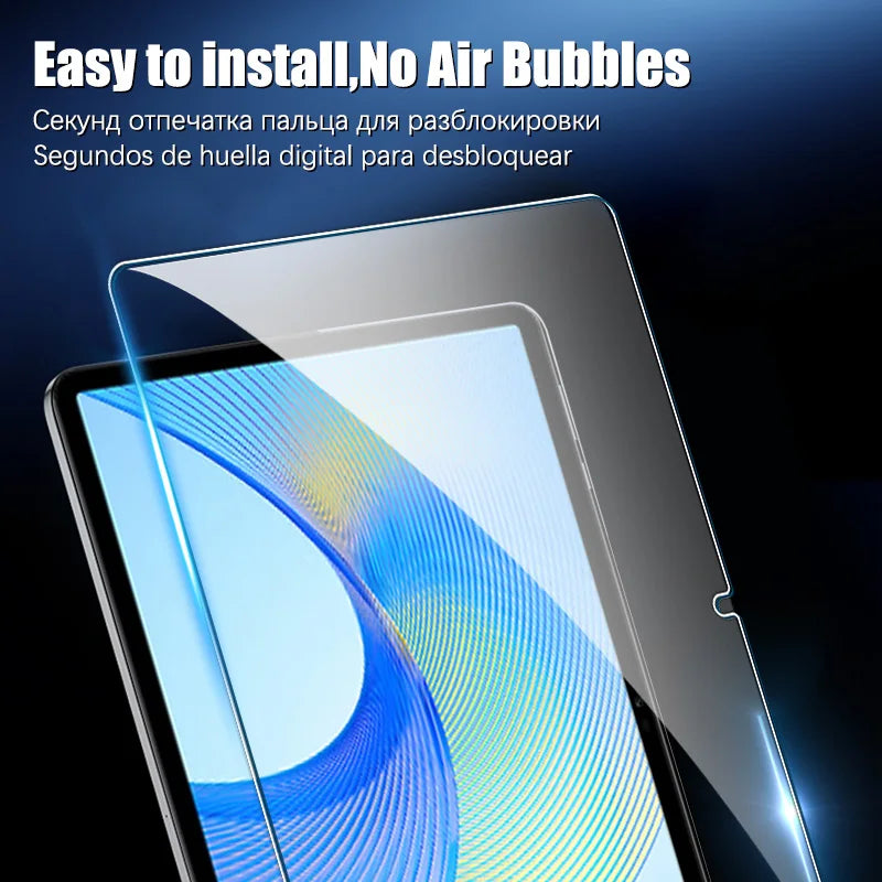 2PCS Tempered Glass Screen Protector for honor pad x9 x8 Pro Lite honor pad x9 9 8 7 6 x6 x7 Tablet Accessories Film