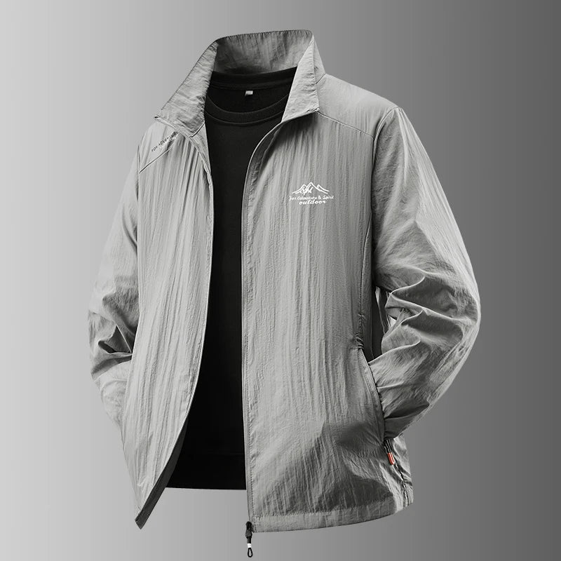Men's Summer Ice Silk Ultra-Light Thin Jacket Breathable