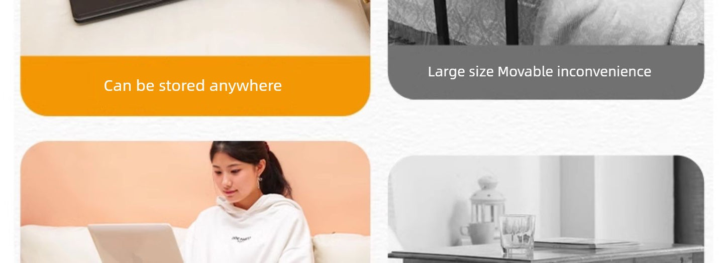 Lightweight Multi-Functional Tablet Folding Table
