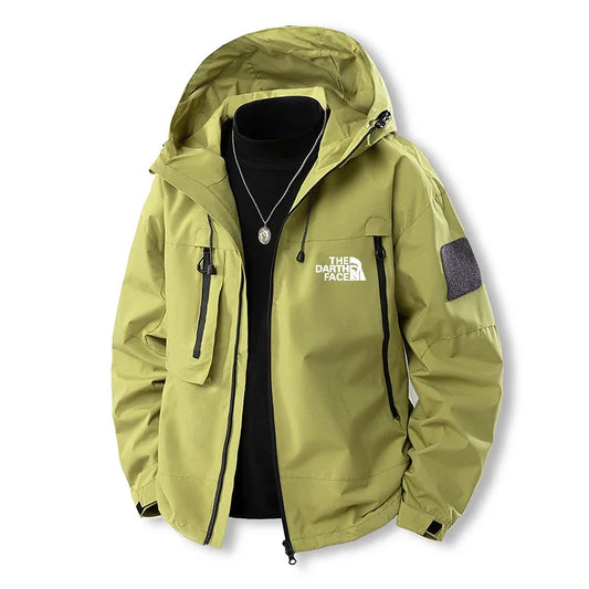Men's Mountain Coat Jacket Bike Hiking Camping Waterproof Outerwear