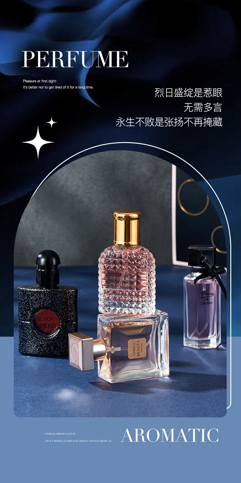 Women Perfume Gift Box Set 4PCS*25ML Long Lasting Fresh Fragrance