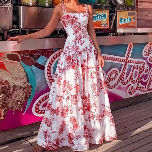 Sexy Summer Slim-fit Camisole Maxi Dresses for Women