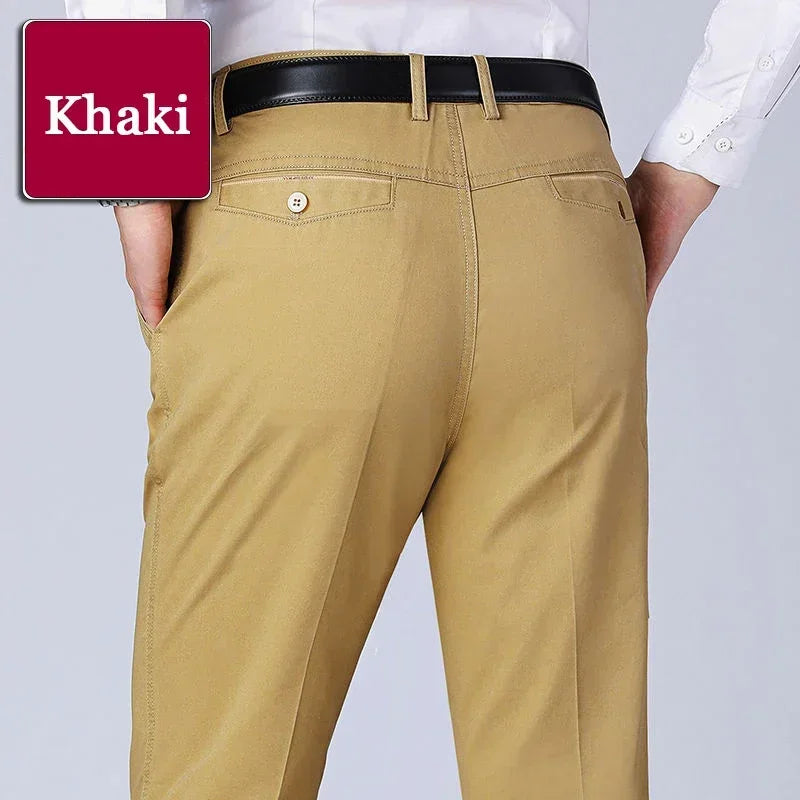 Men's Classic Casual Summer Thin Cotton Pants