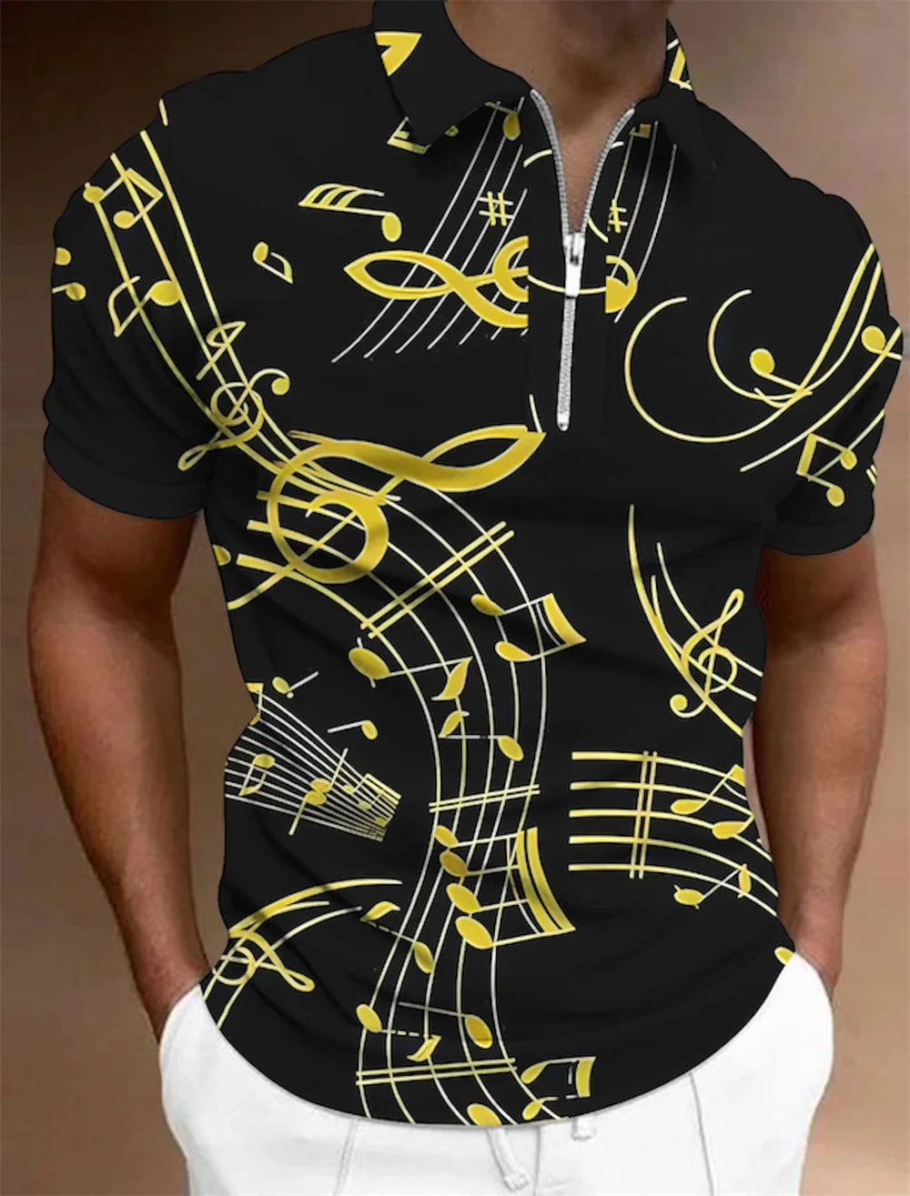 Men's Classic Short Sleeved Polo T-Shirt