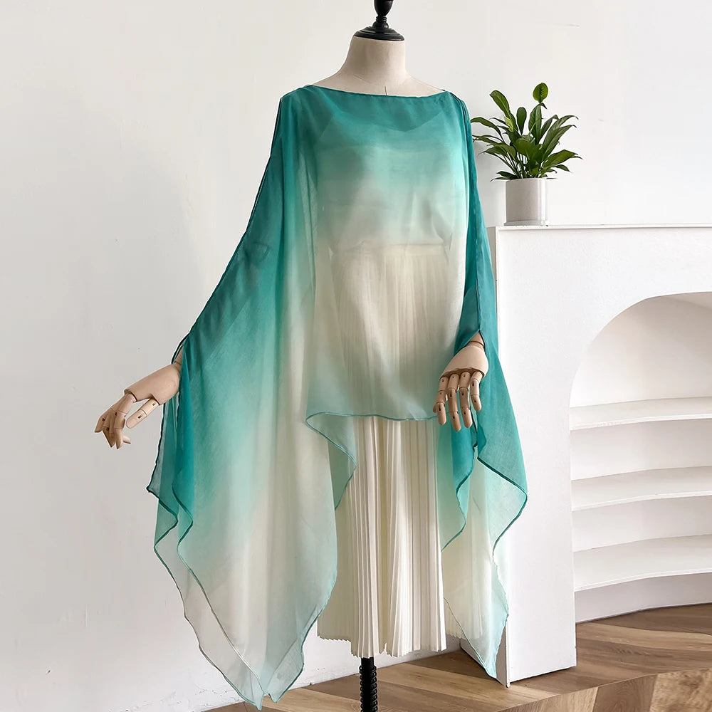 Spring and Summer Women Plain Color Travel Cotton Linen Shawl