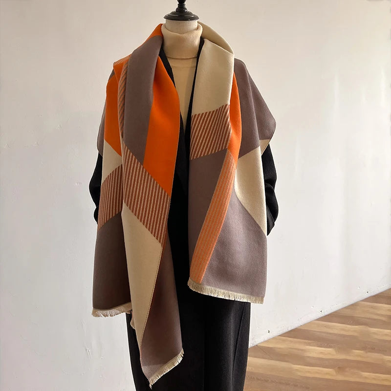 Vintage Thick Warm Scarf Wrap