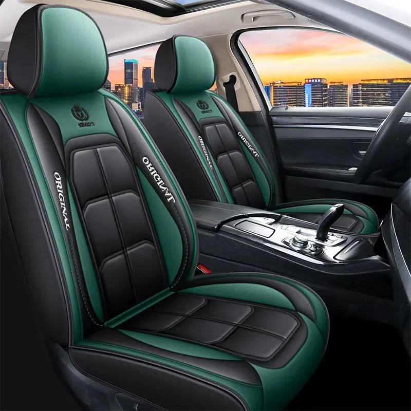 Car seat cushion four season universal new summer all inclusive seat cover leather ice silk car seat cushion fully enclosed seat