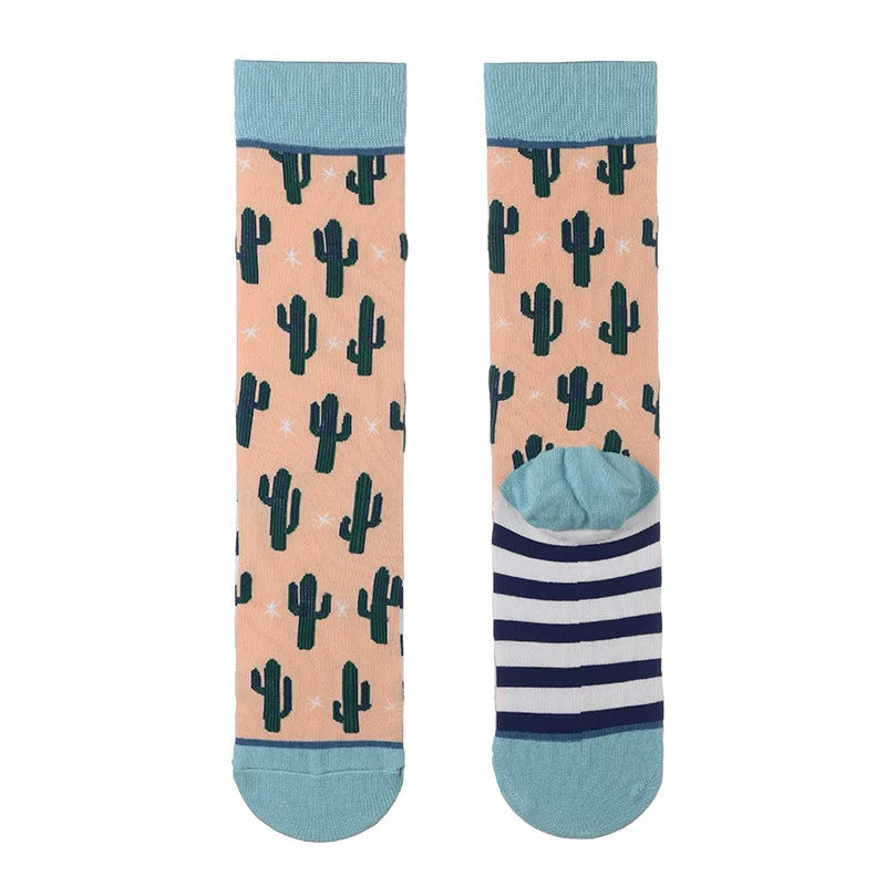 Fashion Colorful Spring Autumn Women's Socks