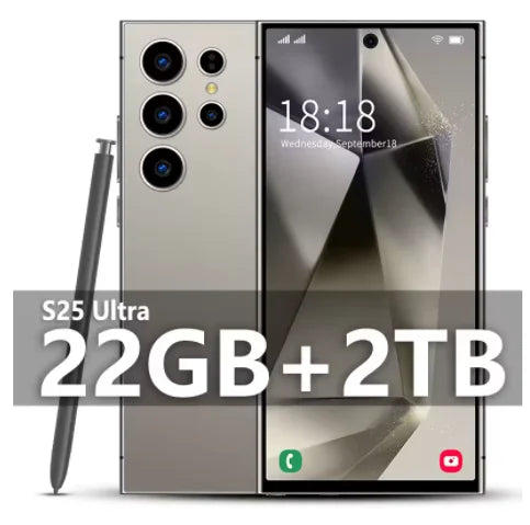 NEW 2026 HOT Pad S25 ultra Tablet PC 7.3 inch HD 4K Android 14 22GB+2TB 8000mAh Battery 4G 5G Dual Sim Card WiFi GPS Google Tab