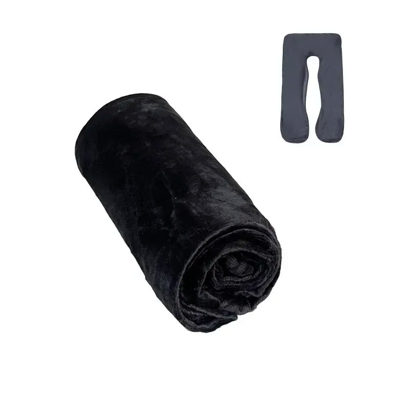 U Pregnancy Pillow for Pregnant Women - 3kg (6.6lb) Full Body Support for Back, Belly, Hip & Leg - Removable Cover