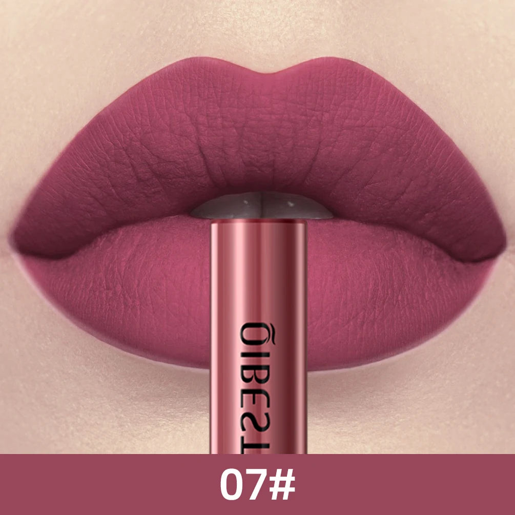 Matte Liquid Lipstick Waterproof Long Lasting Lip Gloss Velvet Mate Nude Red