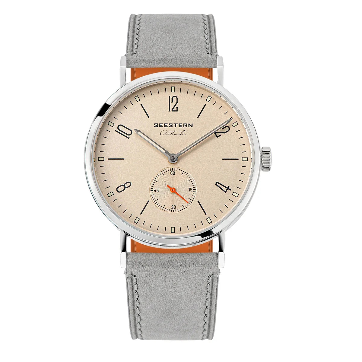 Men's Ultra-Thin Automatic Dress Watch – Stainless Steel Business Watch