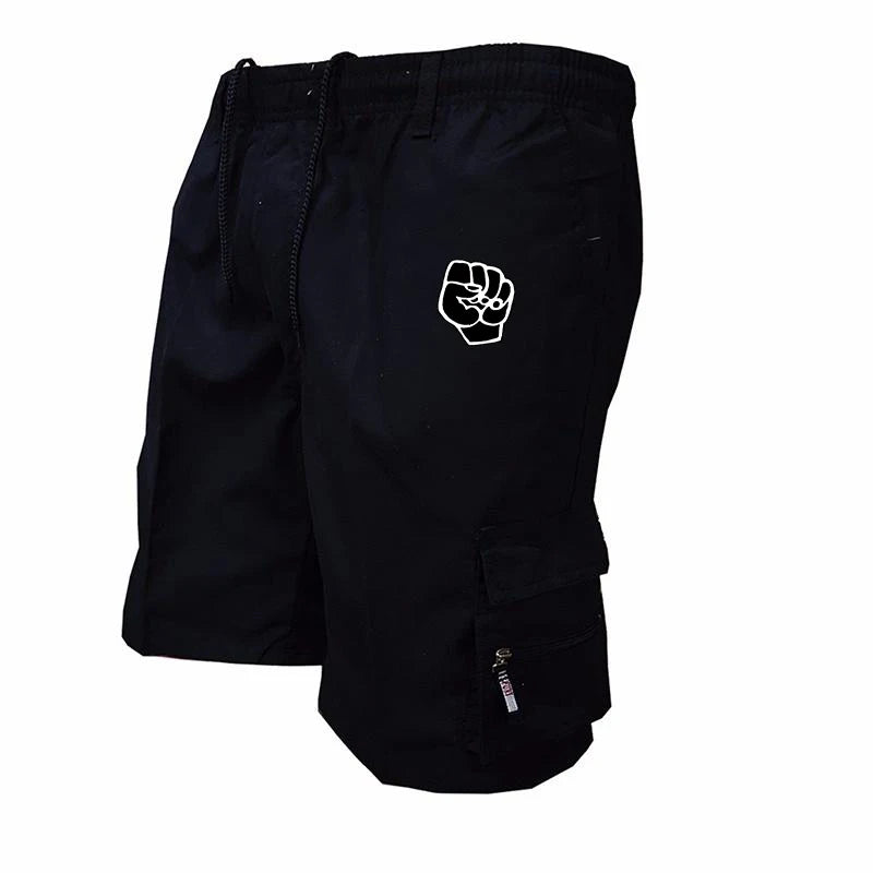 Summer Men's Cargo Shorts Bermuda Cotton Multi-pocket Casual Outdoor Short Pants