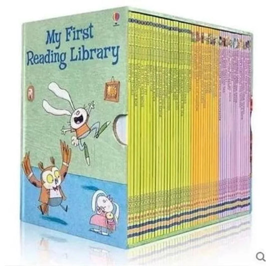 50 Books/Set Usborne My First Reading Library English Picture Books Baby Early Childhood Words Learning Gift for Kids